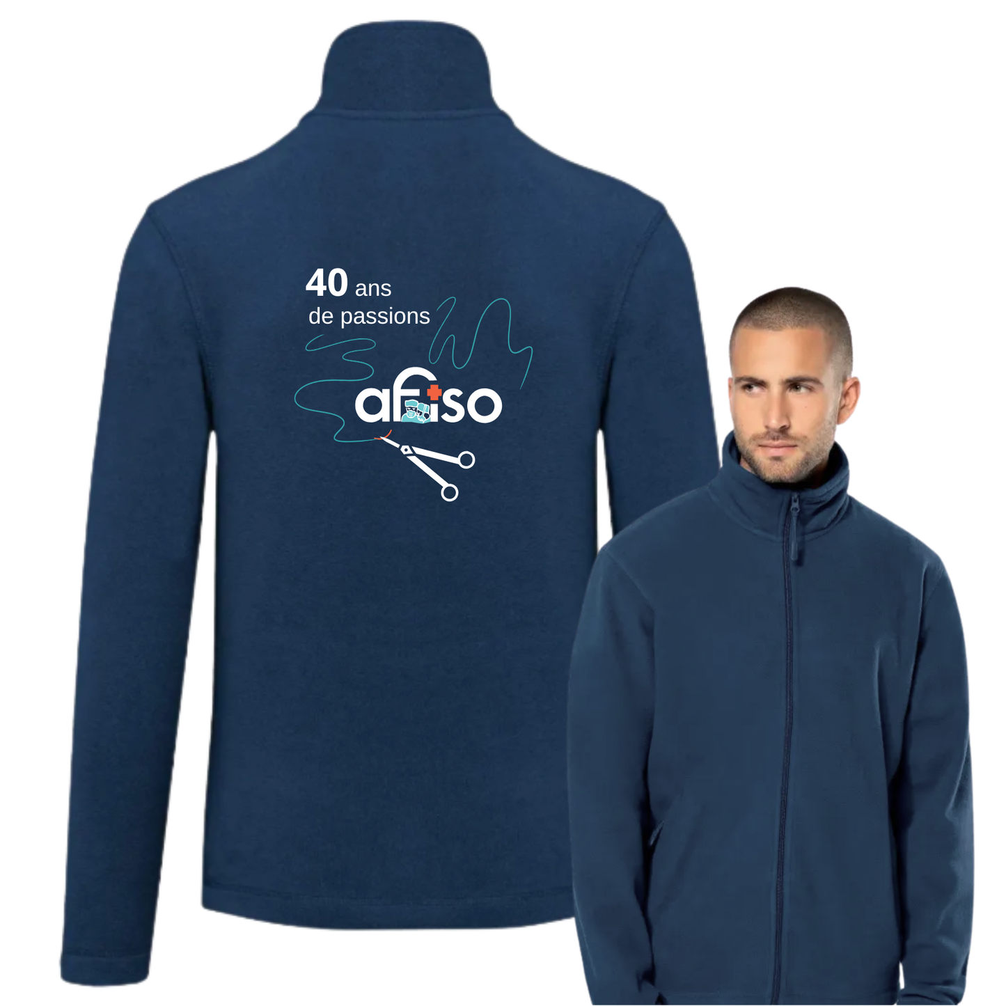 veste micropolaire AFISO