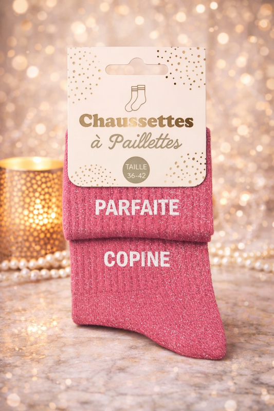Chaussettes "PARFAITE - COPINE"