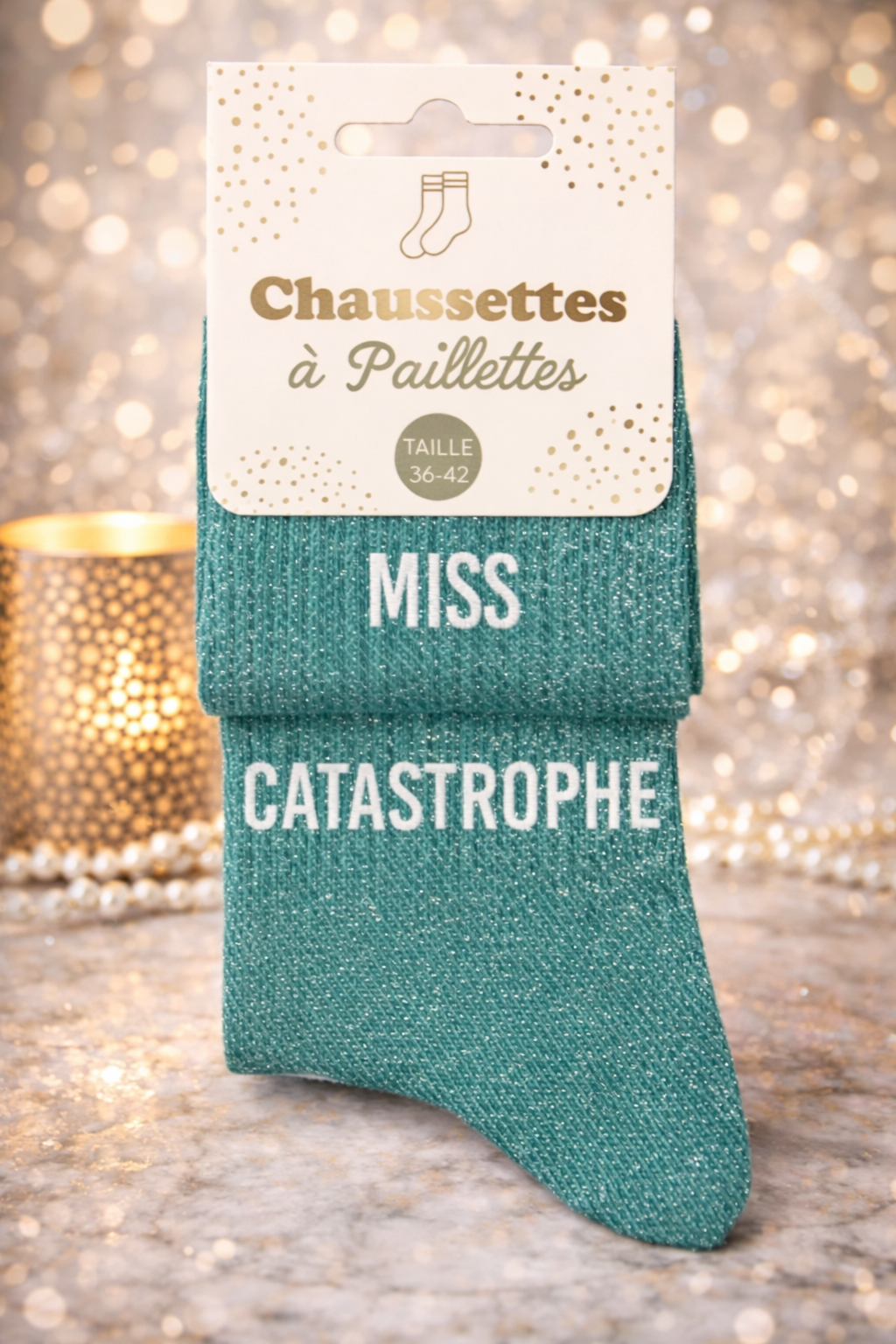 Chaussettes "MISS - CATASTROPHE"